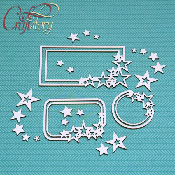 Набор чипборда "Звездный путь" (CraftStory, Россия)