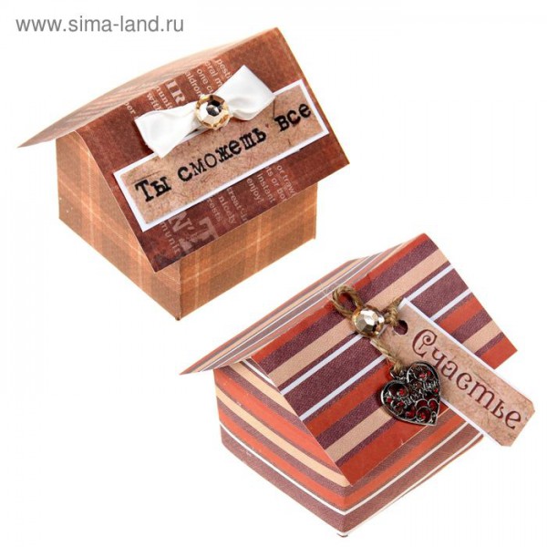 Набор для декорирования Бонбоньерки "Мудрые слова" 2 шт. (Артузор, Россия) 