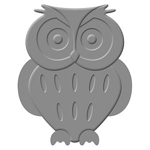 Дырокол фигурный с эмбоссированием "Сова" 3,2 см (Efco)