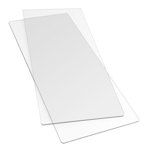 Удлиненная прозрачная пластина для вырубки 1 пара (Sizzix)   