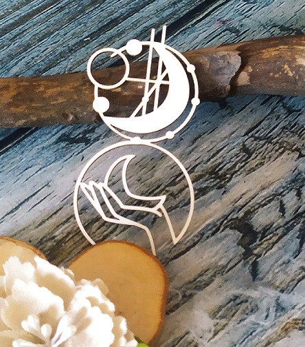 Украшение из чипборда "Алхимия. Магия" 47010 (Арт-студия Матрешка, Россия) 