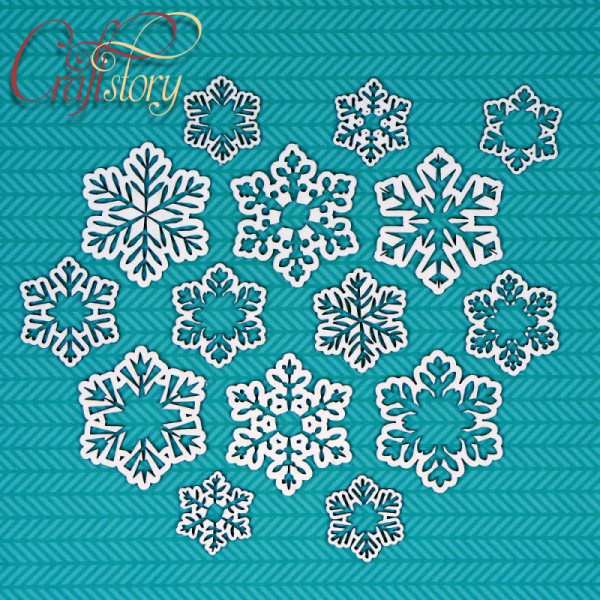 Набор чипборда "Метель" (CraftStory, Россия)