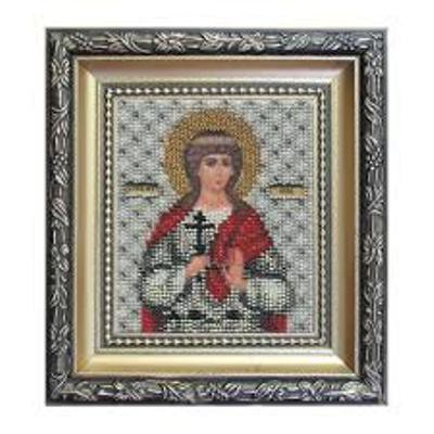 Набор для вышивки бисером Чаривна мить "Именная икона Алла" 9х11 см