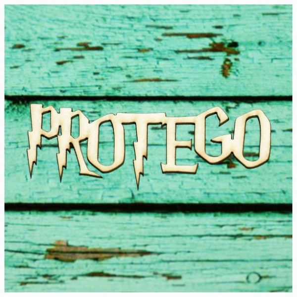 Фигурка из чипборда из коллекции "Гарри Поттер" заклятие Protego  (Россия)