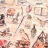 Набор высечек из веллума из коллекции "Волшебник", 62 штуки (ScrapMania) 