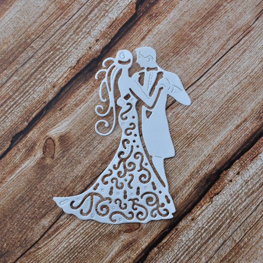 Вырубное изделие "Свадебная пара"