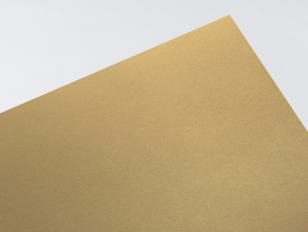 Переплетный кожзам PORCELLANA D614/М, 240 г/м2, цвет Золотистый матовый, размер по выбору 