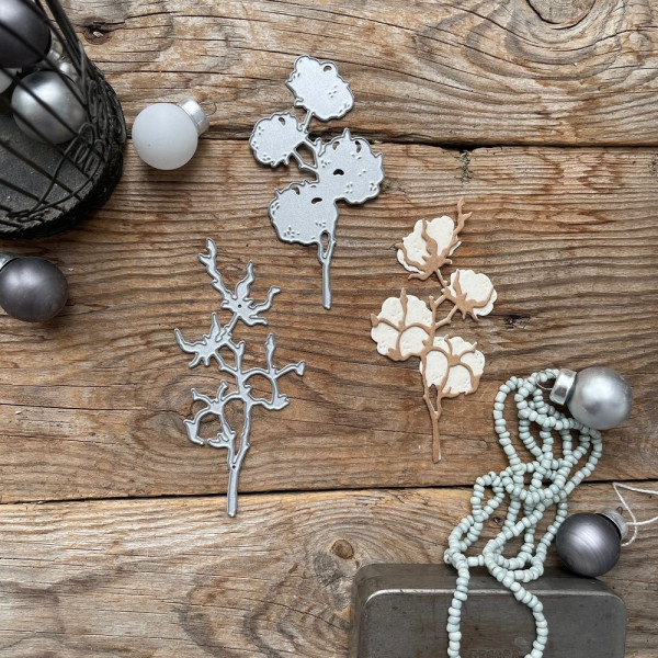 Набор ножей для вырубки "Хлопковый бутон" (MiMiCut, Россия)