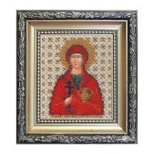 Набор для вышивки бисером Чаривна мить "Именная икона Анастасия" 9х11 см