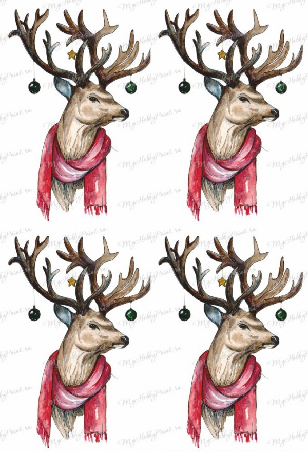 Декупажная карта А4 #887 (My Hobby Point)