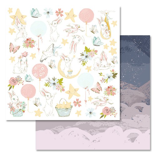 Бумага из коллекции "Небесное приключение" Картинки (для разрезания) (ScrapMania)