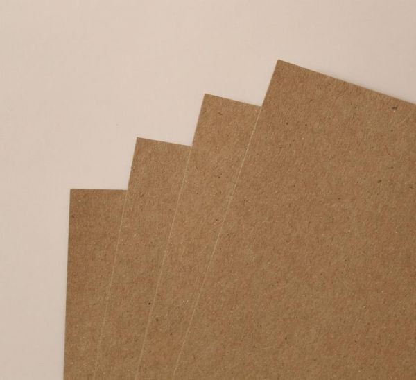 Крафт-бумага, цвет коричневый, плотность 120 г/2, формат А4, 1 лист 