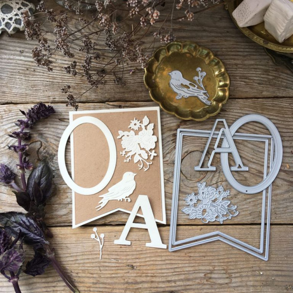 Набор ножей для вырубки "Весенняя гирлянда" (MiMiCut, Россия) 