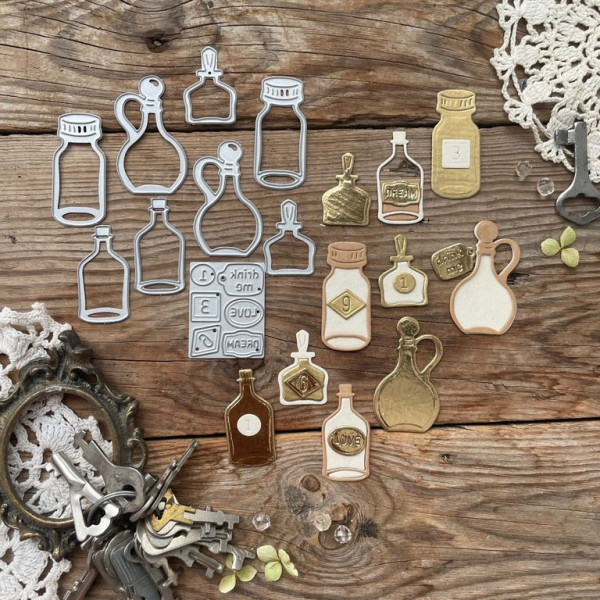 Набор ножей для вырубки "Выпей меня" (MiMiCut, Россия)