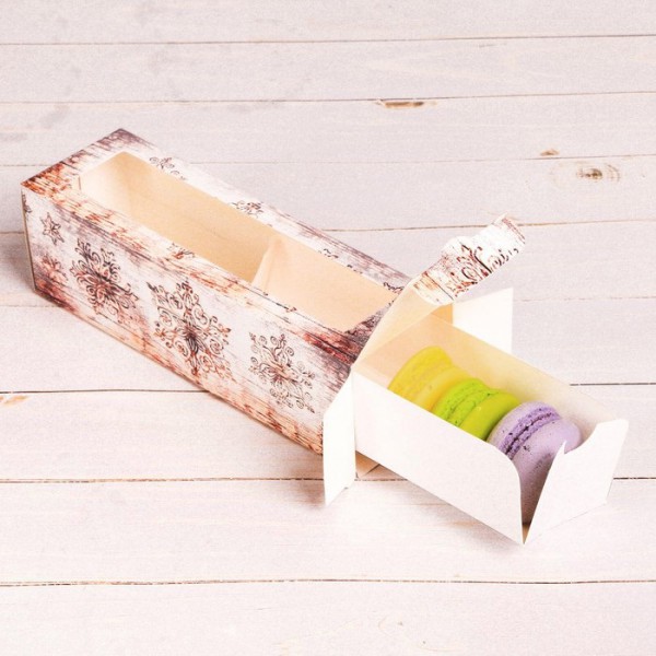 Коробочка для макарун "Для теплого вечера", 18*5,5*5,5 см (Артузор)