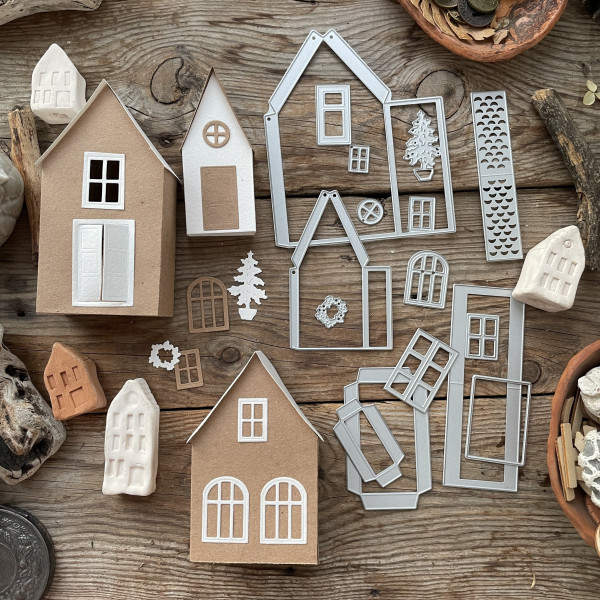 Набор ножей для вырубки 3D "Дверь полуоткрыта" (MiMiCut, Россия)