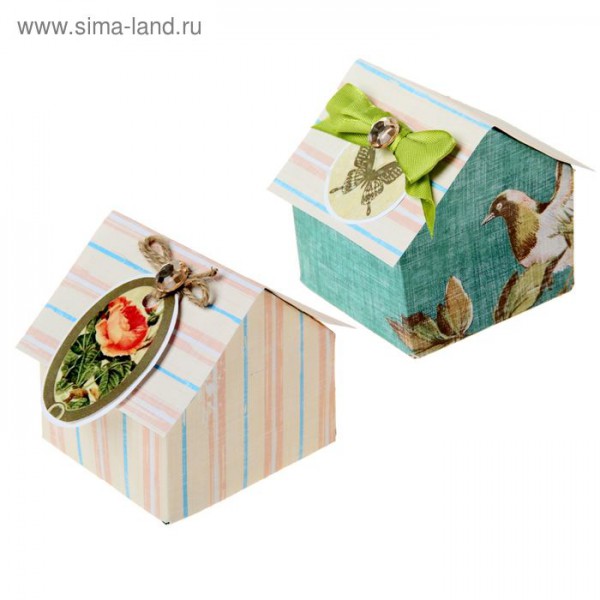 Набор для декорирования Бонбоньерки "Винтаж" 2 шт. (Артузор, Россия) 