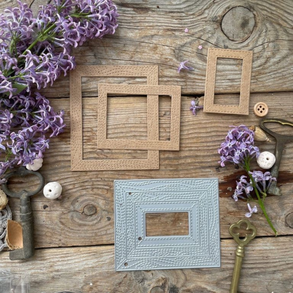 Набор ножей для вырубки "Деревянные рамы" (MiMiCut, Россия)