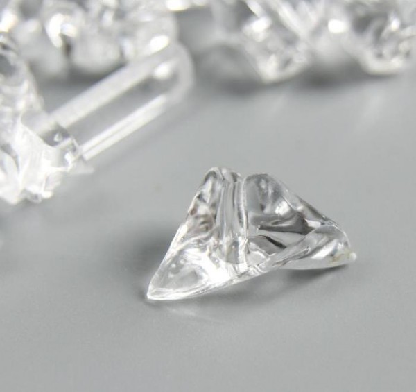 Набор декоративных акриловых бусин "Колотый лёд", 5 штук (АртУзор)