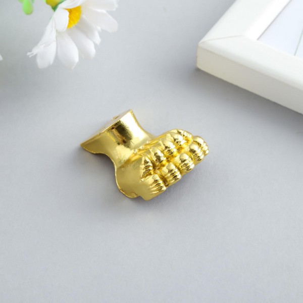 Комплект декоративных ножек для шкатулок "Лапа", 32*28 мм, цвет Золото, 2 шт.