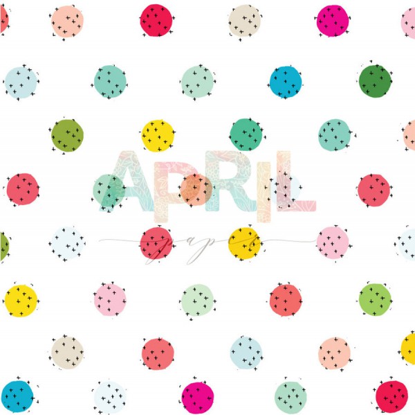 Бумага из коллекции "Мой номер один" Многоточие (April, Россия)