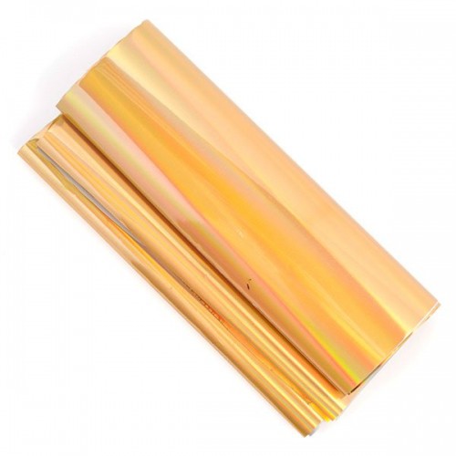 Трансферная поталь голографическая, цвет Золото (Craft Premier)