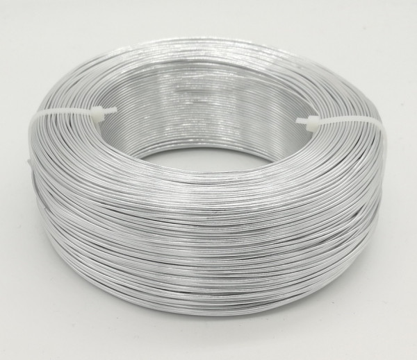 Проволока для поделок и декорирования, металл, цвет Серебристый, D=1,5 мм, 5 метров 