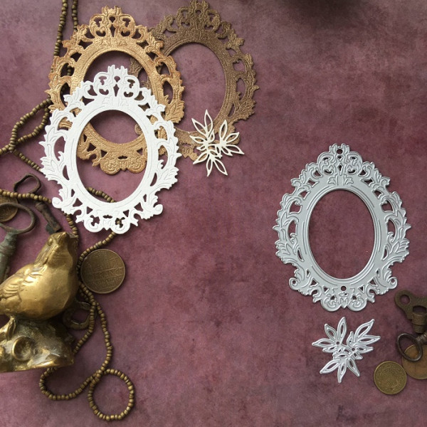 Набор ножей для вырубки "Ореховые рамы у зеркал" (MiMiCut, Россия)