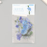 Набор ацетатных высечек на клейкой основе "Весенние цветы Голубые", 40 шт. (АртУзор) 