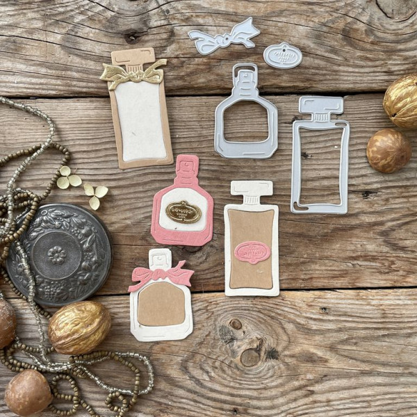 Набор ножей для вырубки "Летучий пленник, запертый в стекле" (MiMiCut, Россия)