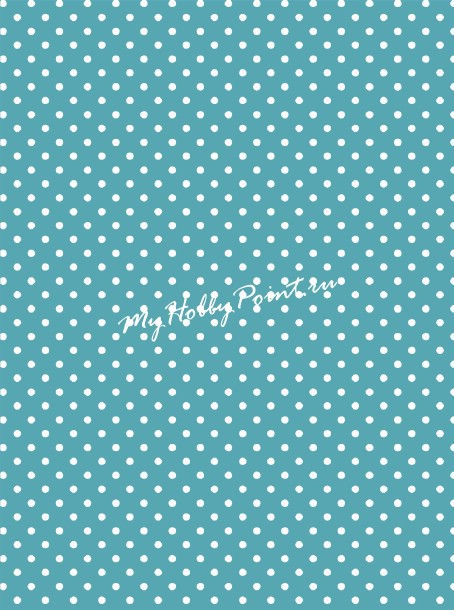 Декупажная карта А4 "Горошек" (MyHobbyPoint)