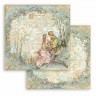 Набор бумаги из коллекции "Sleeping Beauty" (Спящая красавица), 10 листов (Stamperia)