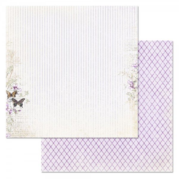 Бумага из коллекции "Цветочная вуаль" Линии нежности (ScrapMania)  