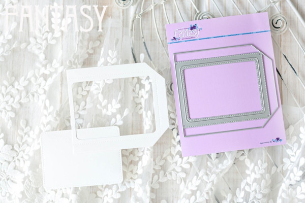 Нож для вырубки "Фоторамка, размер 7.5*10 см" (Fantasy, Россия)