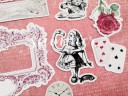 Набор высечек из коллекции "Alice in wonderland", 28 штук (Summer Studio, Россия)