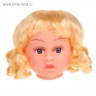 Волосы для кукол (парик), локоны, d=8-9 см, цвет Блондин