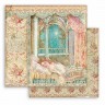 Набор бумаги 20*20 см из коллекции "Sleeping Beauty" (Спящая красавица), 10 листов (Stamperia)
