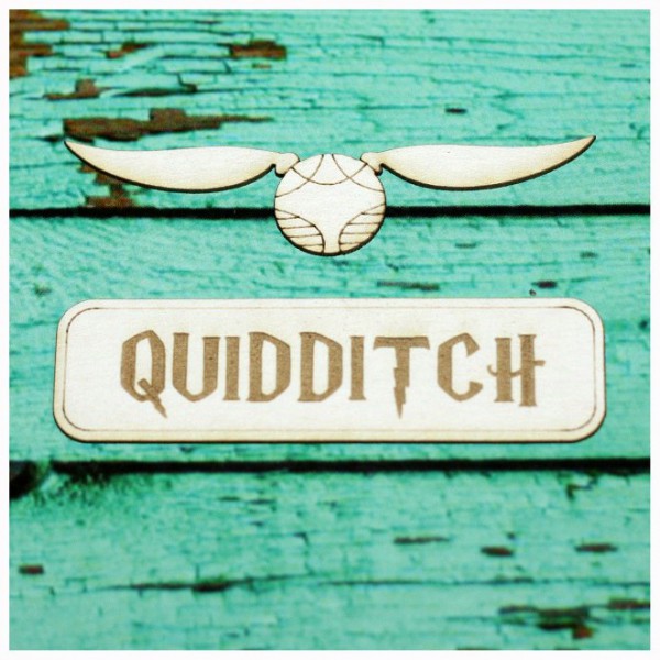 Фигурка из чипборда из коллекции "Гарри Поттер" Квиддич (2 элемента) (Россия)