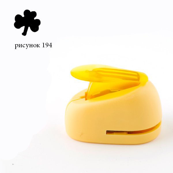 Дырокол фигурный 1 см "Клевер" (Рукоделие)