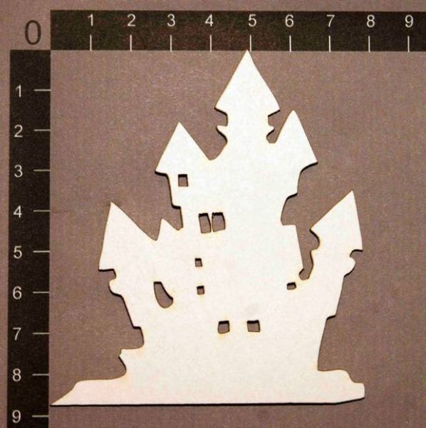 Фигура из чипборда "Замок" из коллекции Ночь всех святых (Helloween) (byMamaYaga)