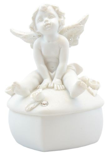 Шкатулочка с сидящим ангелом-3 (Scrapberry's)