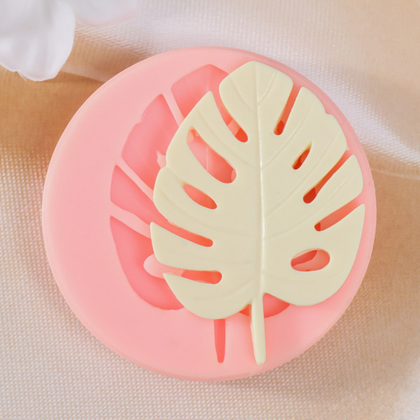 Молд для творчества "Монстера", силикон (Артузор)