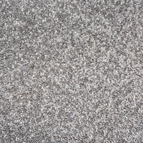 Кардсток с глиттером-мишурой в виде бисера, цвет Серебро (American Crafts)