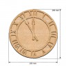 Артборд, фигура Часы #1, размер 20х20 см (Фабрика Декору)  