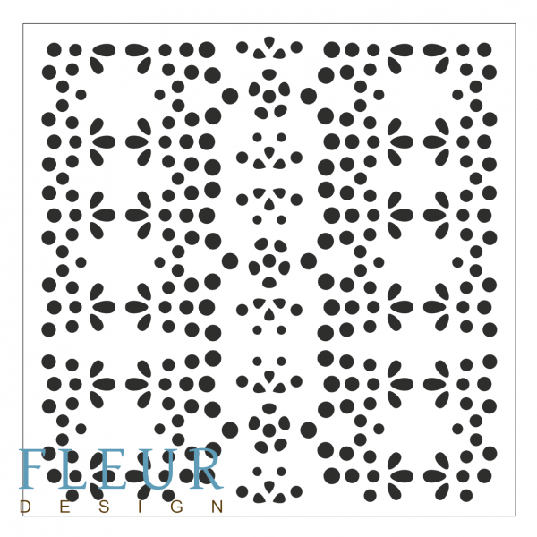 Трафарет "Ажурный" (Fleur Design)