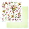 Набор бумаги 20*20 см для вырезания и вдохновения "Яркие цветы", 6 листов (ScrapMania)