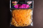 Набор резиночек для плетения "Гофре", цвет Оранжевый неон, 600 штук  