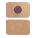 Заготовка для декорирования Прямоугольная, МДФ, 2 штуки (магнит) 