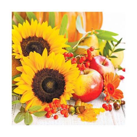 Салфетка 33*33 см "Autumn Composition", 1 штука (Paw Decor Collection)