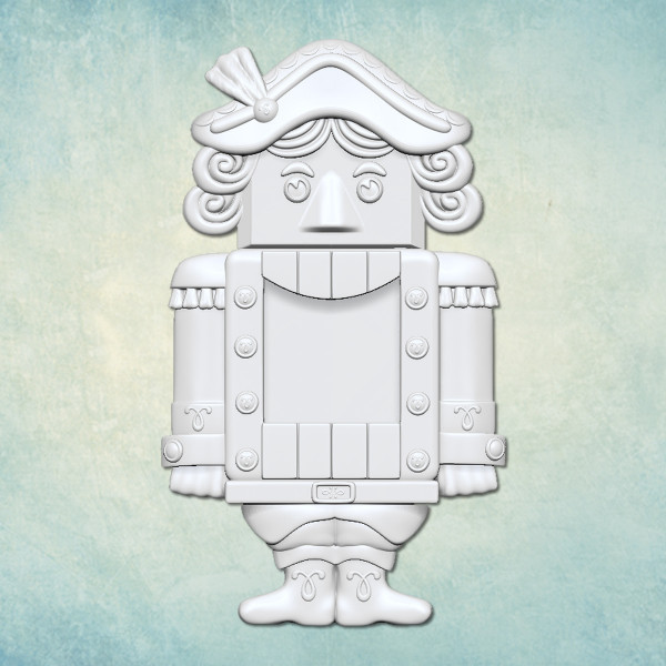 Молд для творчества "Щелкунчик", размер по выбору (Арт-студия "ПроСвет")